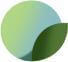 Logo representing carbon removal technologies with a green leaf design.